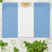 アルゼンチン国旗 キッチンタオル (折り畳み)