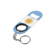 アルゼンチン国旗 キーホルダー栓抜き (裏面アングル)