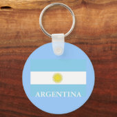 アルゼンチン国旗 キーホルダー (正面)