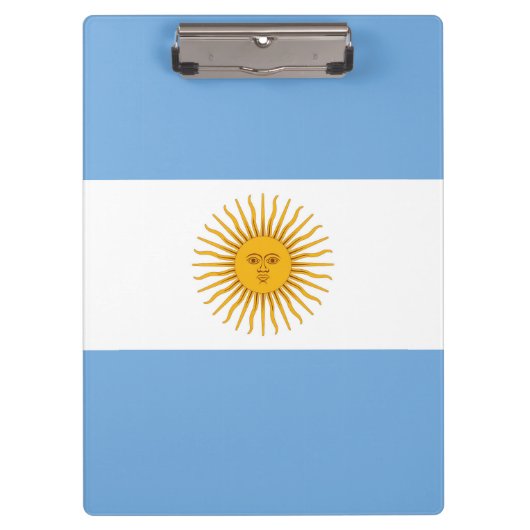 アルゼンチン国旗 クリップボード (正面)