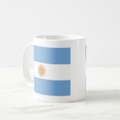 アルゼンチン国旗 コーヒーマグカップ (正面左)