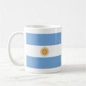 アルゼンチン国旗 コーヒーマグカップ (左)