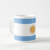 アルゼンチン国旗 コーヒーマグカップ (正面左)