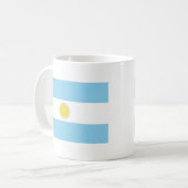 アルゼンチン国旗 コーヒーマグカップ (正面左)