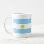 アルゼンチン国旗 コーヒーマグカップ (左)