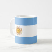 アルゼンチン国旗 コーヒーマグカップ (正面左)