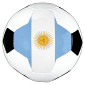 アルゼンチン国旗 サッカーボール (回転)