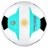 アルゼンチン国旗 サッカーボール (回転)