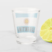 アルゼンチン国旗 ショットグラス (裏面)