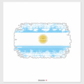 アルゼンチン国旗 シール (シート)