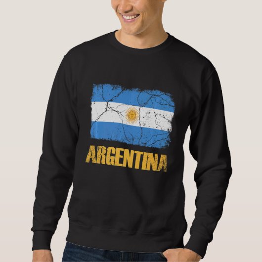 アルゼンチン国旗 スウェットシャツ (正面)
