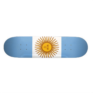 アルゼンチン国旗 スケートボード