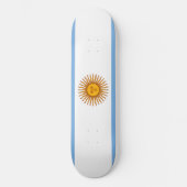 アルゼンチン国旗 スケートボード (正面)