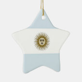 アルゼンチン国旗 セラミックオーナメント (右)