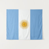 アルゼンチン国旗 タペストリー (正面(横))