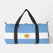 アルゼンチン国旗 ダッフルバッグ (正面)