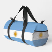 アルゼンチン国旗 ダッフルバッグ (右コーナー)