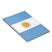 アルゼンチン国旗 ノートブック (右側)