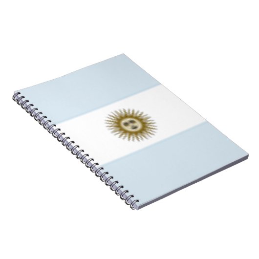 アルゼンチン国旗 ノートブック (右側)