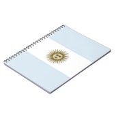 アルゼンチン国旗 ノートブック (左側)