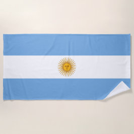 アルゼンチン国旗 ビーチタオル