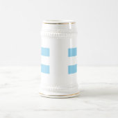 アルゼンチン国旗 ビールジョッキ (中央)
