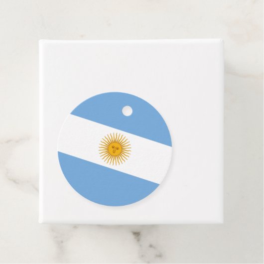 アルゼンチン国旗 フェイバータグ (インサイチュ)