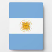 アルゼンチン国旗 フォトプラーク (正面)