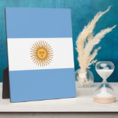 アルゼンチン国旗 フォトプラーク (側面)