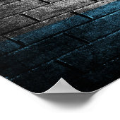 アルゼンチン国旗 ポスター (角)