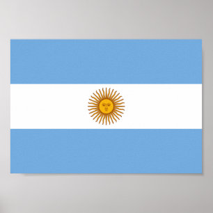 アルゼンチン国旗 ポスター
