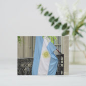 アルゼンチン国旗 ポストカード (スタンド正面)