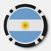 アルゼンチン国旗 ポーカーチップ (裏面)