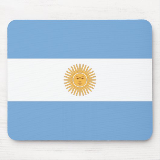 アルゼンチン国旗 マウスパッド (正面)