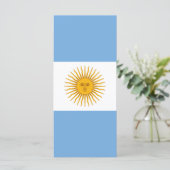 アルゼンチン国旗 メニュー (スタンド正面)