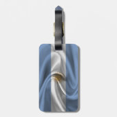 アルゼンチン国旗 ラゲッジタグ (裏面縦)