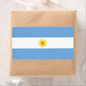 アルゼンチン国旗 ラベル (インサイチュ)