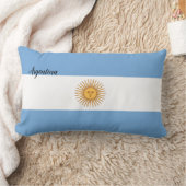 アルゼンチン国旗 ランバークッション (ブランケット)