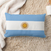アルゼンチン国旗 ランバークッション (ブランケット)