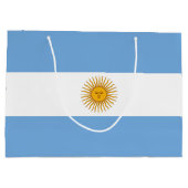 アルゼンチン国旗 ラージペーパーバッグ (裏面)