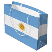 アルゼンチン国旗 ラージペーパーバッグ (裏面アングル)