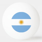 アルゼンチン国旗 卓球ボール (裏面)
