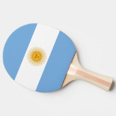 アルゼンチン国旗 卓球ラケット (横)