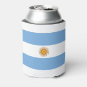 アルゼンチン国旗 缶クーラー (缶裏面)