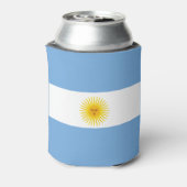 アルゼンチン国旗 缶クーラー (缶裏面)