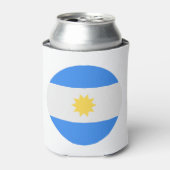アルゼンチン国旗 缶クーラー (缶正面)
