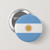 アルゼンチン国旗 缶バッジ (正面&裏面)