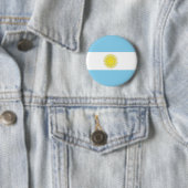 アルゼンチン国旗 缶バッジ (インサイチュ)