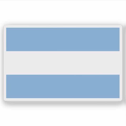 アルゼンチン国旗（1812年～1818年） シール (正面)