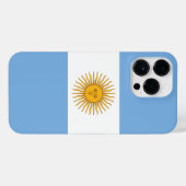 アルゼンチン国旗 iPhoneケース (裏面横)